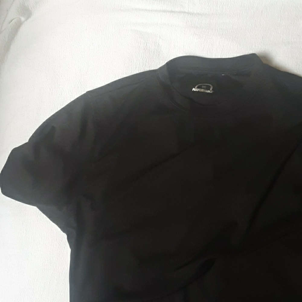 Black Medium Performance-Cycling T Shirt